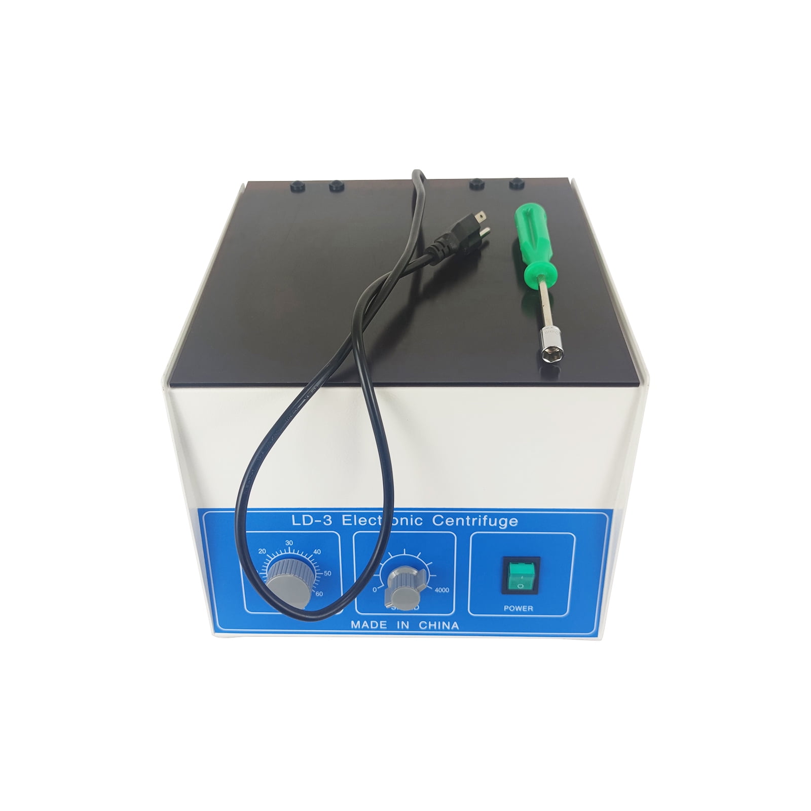 INTBUYING Electric Centrifuge Lower-Speed Centrifugal Machine for Lab Blood Testing 50ml*6