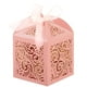 thumbnail image 5 of Cajas de Regalo COTOPHER 100 Unidades Corte Láser 5x5x7cm Rosa, 5 of 6