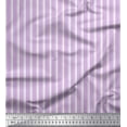 thumbnail image 1 of Soimoi Tissu Crêpe Polyester Rayé Imprimé au Mètre 42 Pouces de Large, 1 of 3