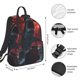 thumbnail image 2 of Easygdp Red Moon Shark Sailboat para Easygdp Yak - Mochila Casual Ligera y Resistente para Viaje y Senderismo para Hombres y Mujeres, 2 of 7