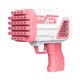 thumbnail image 1 of Accesorios para pistola de burbujas de 32 agujeros, soplador de burbujas para verano al aire libre (rosa), 1 of 3