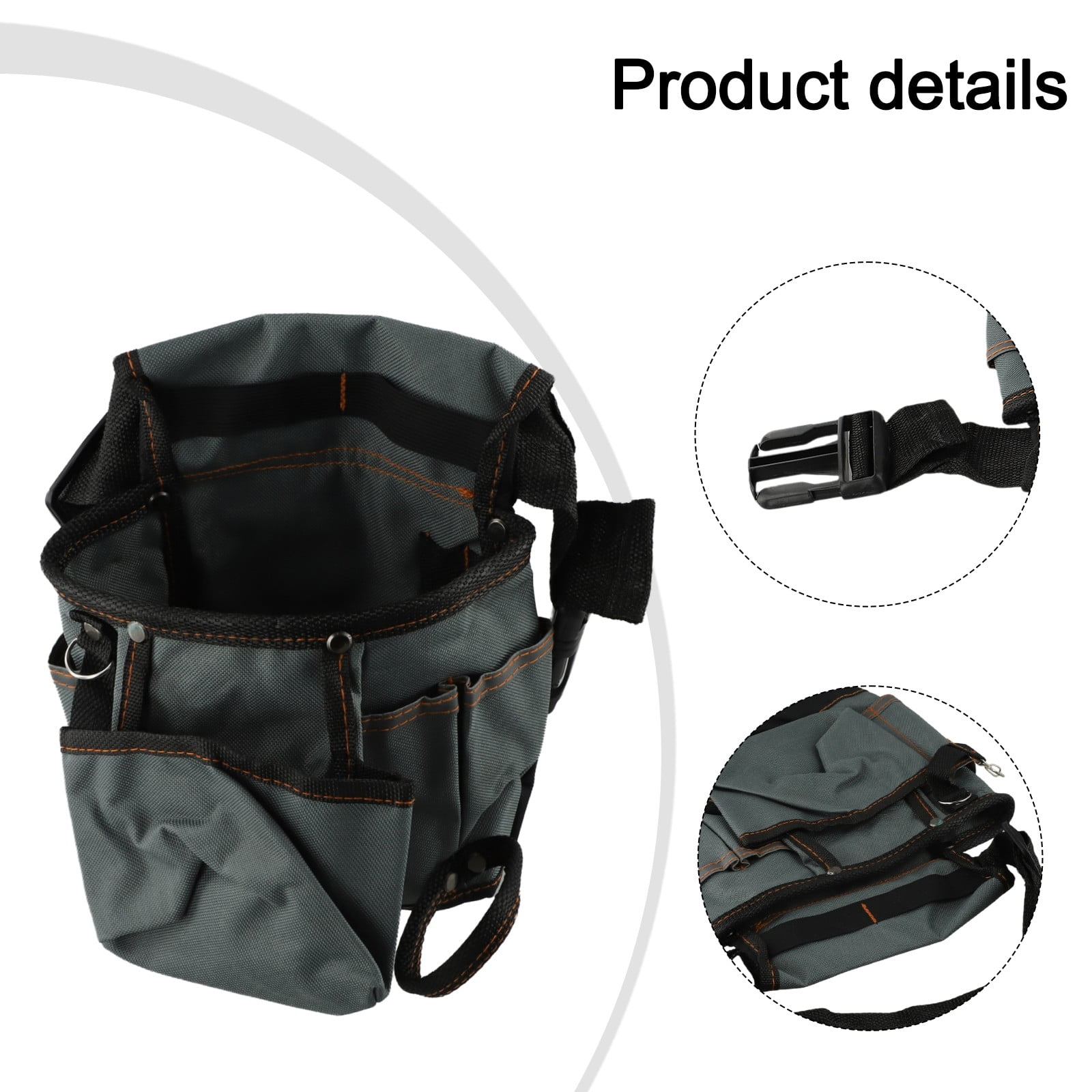 Waist Tool Bag Oxford Cloth Electrician Organizer Storage pocket Pouch Belt
