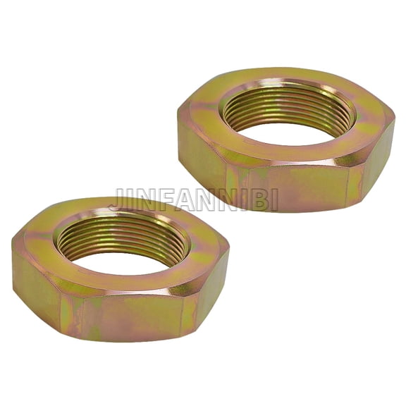 2PCS Rear Axle Nuts for Yamaha Banshee 350, Blaster 200, Breeze 125, Grizzly 125