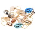 thumbnail image 2 of KAKOWELY 13Pcs Hair Jewelry Rings Decorations Pendants Hair Braid Rings DIY Shell Charms,0.87"X0.79"X0.59", 2 of 5