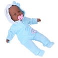 thumbnail image 1 of Muñeca bebé renacida BuyWeek de 16 pulgadas realista negra, 1 of 14