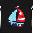 thumbnail image 4 of Inktastic Sailing Boat, Sailor, Sailing, Sails, Boat, Ship Boys Toddler T-Shirt, 4 of 5