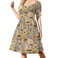 thumbnail image 1 of Vestido largo de verano para mujer ropa corta falda de verano, 1 of 6