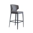 thumbnail image 1 of Cabo Contract Grade Upholstered Wingback Bar Stool (26-inch/ 29-inch), 1 of 5