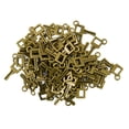 thumbnail image 2 of 100 Piezas de de Llaves Decorativas de 22x11 Mm con Cuadrado de Bronce Y Latón de, 2 of 8