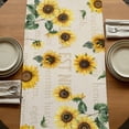 thumbnail image 5 of Table Runners 72 Inches Long Dress Scarves, Cow Sunflowers Farmhouse Kitchen/Dining Table Runner, Coffee Tablerunners, Country Vintage Animals Floral Leaves 14x72 Inch, 5 of 9