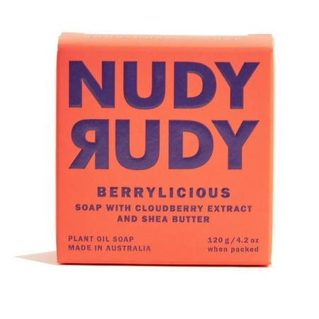 Nudy Rudy - Bar Soap - Berrylicious - White