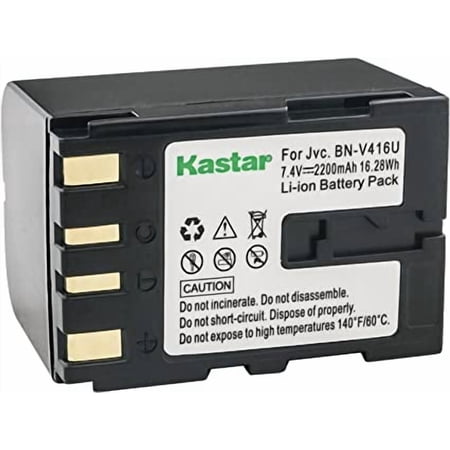 Kastar BN-V416 Battery 1-Pack Replacement for JVC GR-DVL610 GR-DVL700 GR-DVL707 GR-DVL710 GR-DVL715 GR-DVL720 GR-DVL722 GR-DVL725 GR-DVL728 GR-DVL765 GR-DVL767 GR-DVL800 Camera