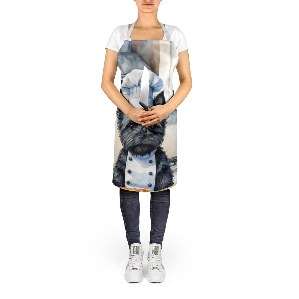 Cairn Terrier The Chef Apron 27 in x 30 in