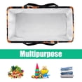 thumbnail image 5 of Bats Large Capacity Foldable Laundry Organizer Storage Bins Beach Bag Storage Bag Reusable Oxford Cloth, 5 of 7