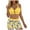 Z2-Yellow, variant on vigerkar Plus Size Tie-Front Bikini Set 2025 – Women's Halter Neck Two-Piece Swimsuit with Tummy Control Light Blue, 4XL