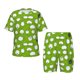 thumbnail image 1 of Balery Funny Sheep Doing Yoga Conjunto de Pijama Infantil de Manga Corta con Estampado – Ropa de Dormir de Algodón Suave-Large, 1 of 6