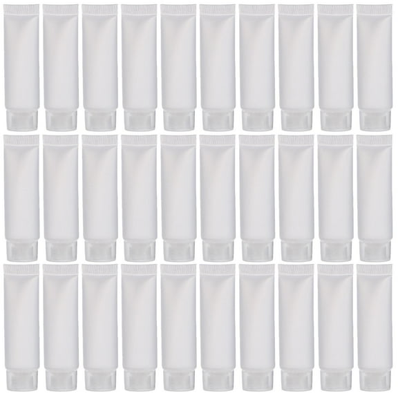 WRITWAA 50Pcs Travel Bottles Refillable Leakproof Plastic Containers for Shampoo Lotion Face Wash
