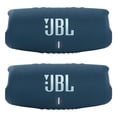 thumbnail image 1 of Altavoz Bluetooth JBL Charge 5 impermeable con Powerbank azul, 1 of 1