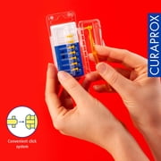 Curaprox CPS 09 Prime Refill Interdental Brushes, Yellow, Gentle Cleaning of Tight Gaps, for Adults, 8 Count
