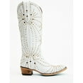 thumbnail image 2 of Lane Women's Boot Barn X Sparks Fly Satin Pearl Western Bridal Snip Toe - LB0436F 9 1/2 M  US, 2 of 7