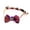B, variant on Halloween Cat Collar Breakaway with Cute Bow Tie and Bell for Kitty Adjustable Safety(7-12.9Inch,E)