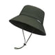 thumbnail image 4 of Sombrero para el con plegable, protección ar para adultos, secado rápido, ajustable, para playa, mochilero, senderismo, camping, viajes. Verde, 4 of 8