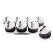 Kb Performance Pistons SBC Flat Top Piston Set 4.060 Bore -5cc