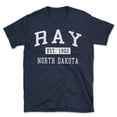 thumbnail image 1 of Ray North Dakota Classic Established Men's Cotton T-Shirt, 1 of 1