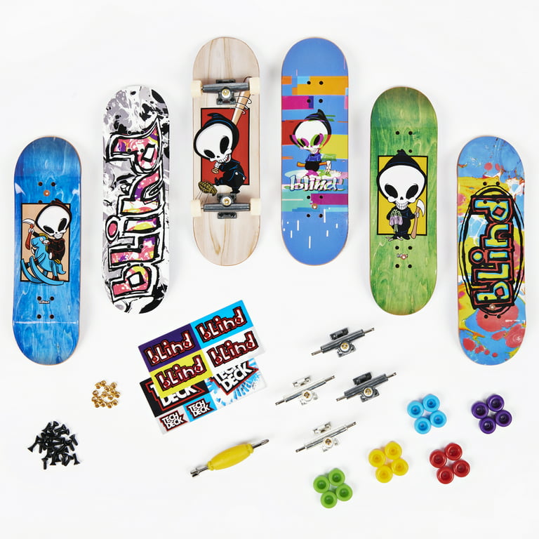 Tech Deck, Sk8shop Fingerboard Bonus Pack, Collectible and Customizable Mini  Skateboards (Styles May Vary) 