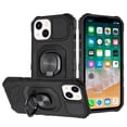 thumbnail image 3 of For iPhone 15 Case Shockproof Dual Layer Magnetic RingStand + 2 Tempered Glass, 3 of 4