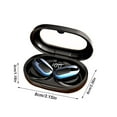 thumbnail image 3 of True Bone Conduction Headphones, Open Ear Earbuds with Ear Hooks, Up to 60H Playtime with Case, Bluetooth 5.3, IP68 Waterproof, Open Ear Headphones for Running, 3 of 9