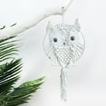 thumbnail image 5 of Taosunzt Owl Macrame Art Wall Hanging Boho Handwoven Tapestry Decor Boho Ornament for Bedroom Living Room Kitchen Owl Size S, 5 of 13