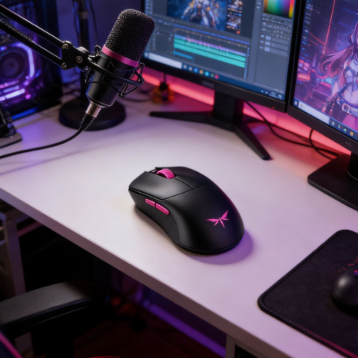 Triple Mode Wireless Gaming Mouse Dragonfly Master, Lightweight Long Battery Life Bluetooth Mouse for Gaming