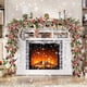 thumbnail image 1 of Guirnaldas Colgantes Navideñas Artificiales de Ratán con Frutos Rojos para Escaleras, Paredes, Chimeneas, Decoración Interior y Exterior., 1 of 6