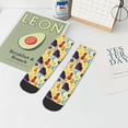 thumbnail image 7 of Fuzoiu Musical Instruments Print Adult Socks, Crew Moisture-wicking Socks, Unisex Cushion Crew Socks,Casual Sports Ankle Socks, 7 of 7