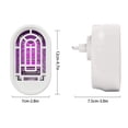 thumbnail image 3 of Aidoshy Bug Zapper,Mosquito Zapper for Outdoor and Indoor Using Unique Purple Light Trap Technology And Sensors | Electronic Fly/Mosquito Repellent, Electric Plug-In Light For Mosquito And Mosquito, 3 of 8