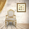 thumbnail image 3 of Wang, Melissa 12x12 Gold Ornate Wood Framed with Double Matting Museum Art Print Titled - Sushi I, 3 of 4