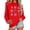 Red 01, variant on Maplenight Christmas Sweatshirt fors Women Casual Christmas Graphic Printed Pullover Tops Vacation Party Long Sleeve shirts