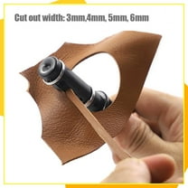 Dusknt Leather Tools Rotating Tools Leather Maker Diy Leather Tool Cord Lace Leather Tools & Home Improvement,1Pc Leather Tool Set, Handmade Equipment Clearance Sale!