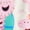 Peppa Pig, variant on Disney Princess Toddler Graphic Crewneck Tee with Short Sleeves, Sizes 12M-5T