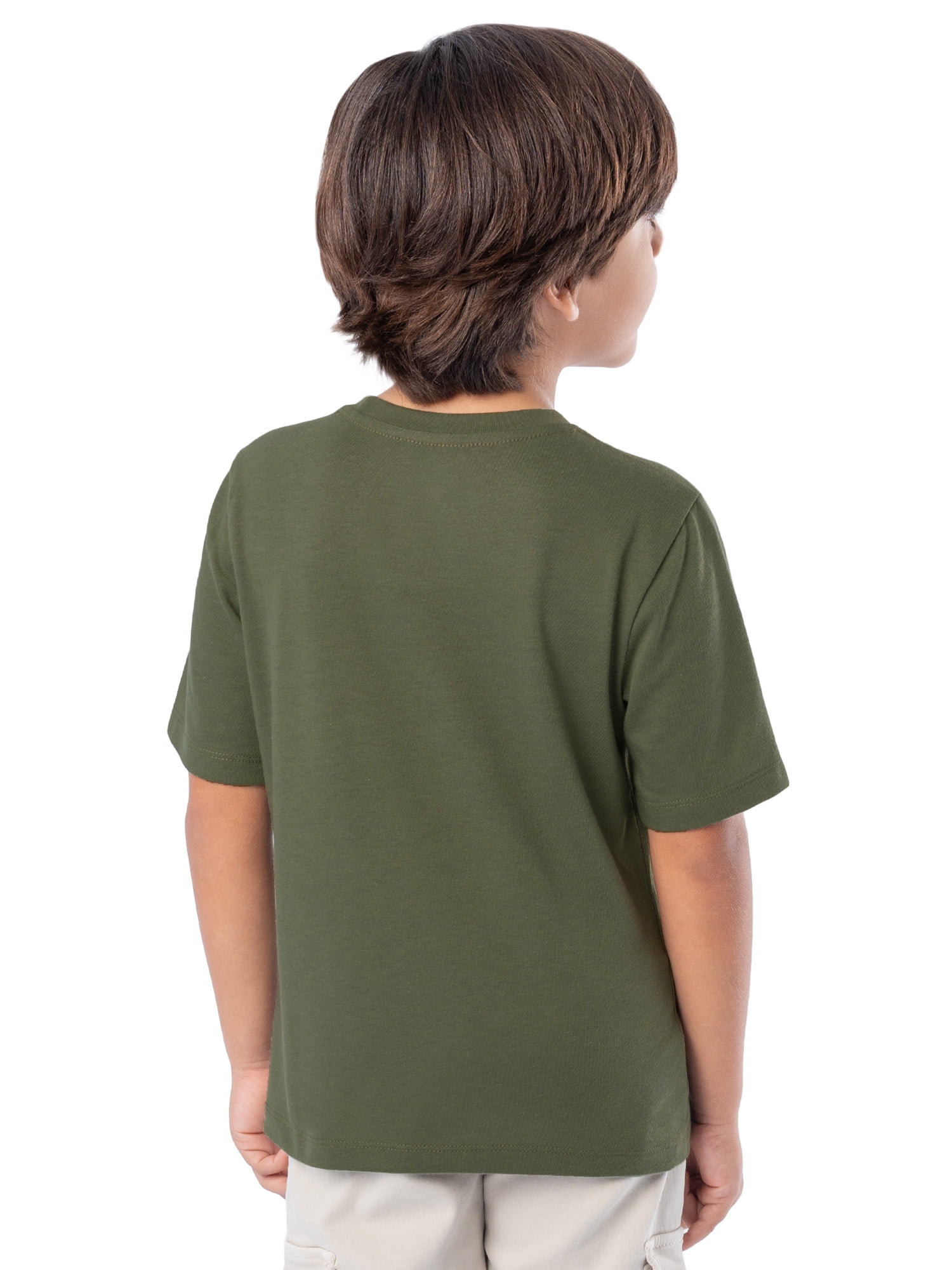 Ozark Trail Boy's Graphic Short Sleeve T-Shirt, Sizes 4-18 & Husky