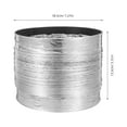 thumbnail image 2 of FONWILYO Flexible Aluminum Hose 1Pcs Dryer Exhaust Pipe For Kitchen Use 200X7.3X7.3In, 2 of 7