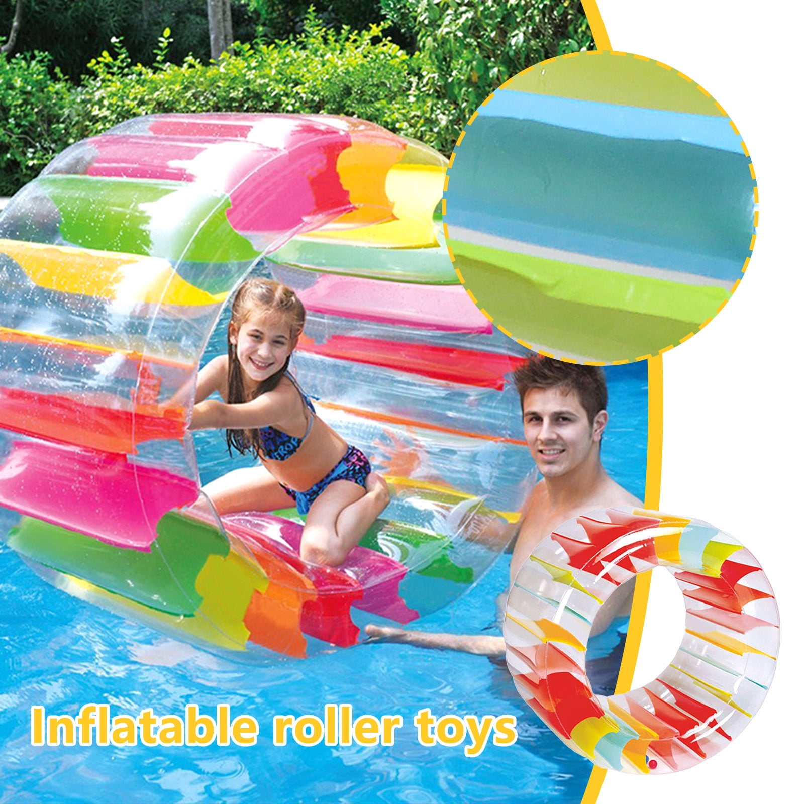 WREESH Jouet Casse-Tête Gonflable Multifonction pour Enfants Qui Rampe Parent-Enfant