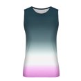 thumbnail image 3 of FAIWAD Casual Beach Tanks for Men Sleeveless Gradient Workout Vest Summer Casual Lightweight Athletic Tee Shirts, 3 of 4