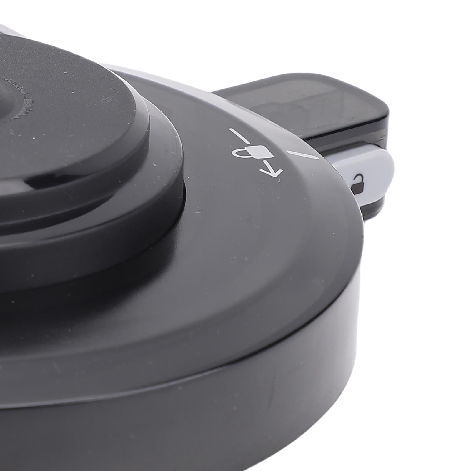 YAHHU Ice Cream Maker Outer Bowl Lid Fit for NC301 Series, Reusable Professional Ice Cream Machine Outer Bowl Cover Replacement Part, 6.6 inches / 16.8 cm Diameter, Heavy Duty ABS Material