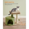 thumbnail image 3 of Percha de felpa Cat Tree Feandrea UPCT050C01 con poste de sisal, 3 of 6