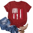 thumbnail image 4 of Duqingm 250 Anniversary Usa Shirt USA 250th Anniversary T Shirts for Celebrate 250th Anniversary of America Patriotic Veteran Tee Red,M, 4 of 5
