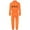 Q, variant on Youmylove Adult Orange Prisoner Jumpsuit Jail Inmate Male Prisoner Stage Show Party Fashion Gothic Vintage Hallowmas