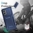 thumbnail image 2 of for Moto G Stylus 5G (2025) Case with Built-in Camera Lens Slide Cover, Heavy-Duty Shockproof Rugged Case Heavy Duty Bumper Shockproof Phone Cover for Moto G Stylus 5G (2025),Blue, 2 of 7