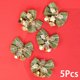 thumbnail image 1 of Lazo pequeño de lino con campana para decoración del hogar, colgante creativo para árbol de Navidad, accesorios para fiesta de boda, 5 piezas, 1 of 4
